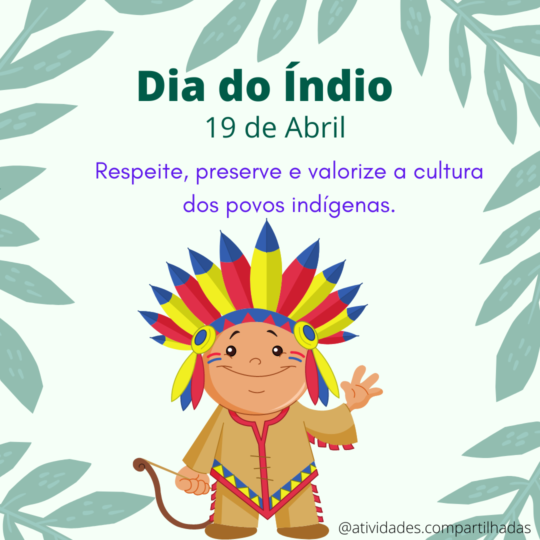 19 de Abril-Dia do Índio