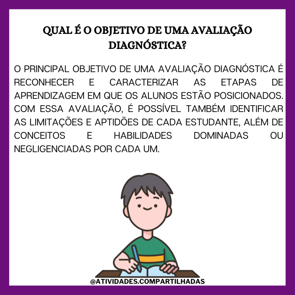 Quais São Os Objetivos Da Avaliação Diagnóstica? – VTEH