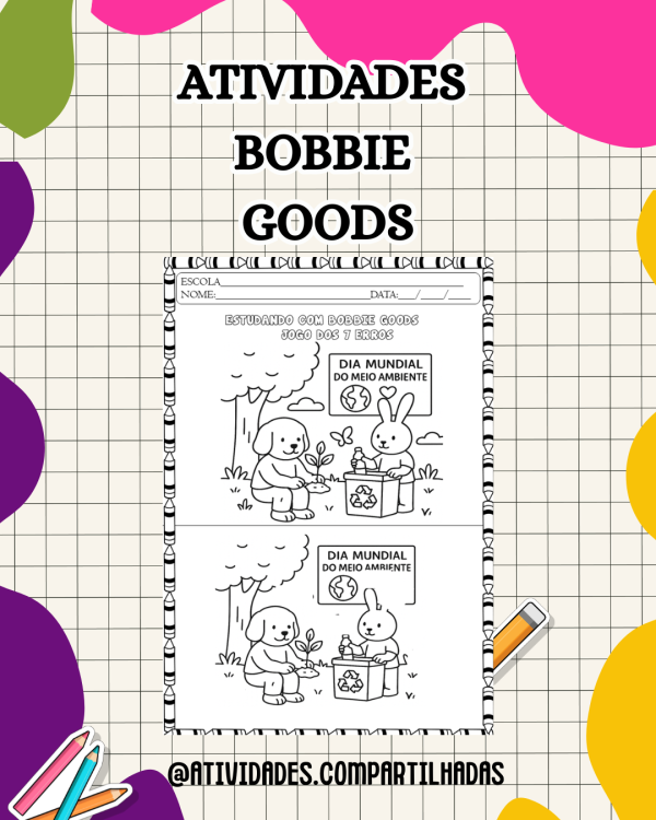 ESTUDANDO COM BOBBIE GOODS - Atividades Compartilhadas