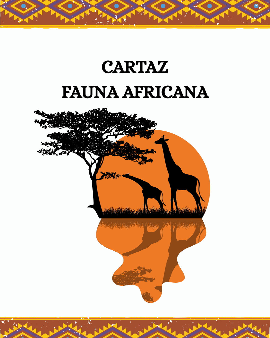 CARTAZ-FAUNA AFRICANA