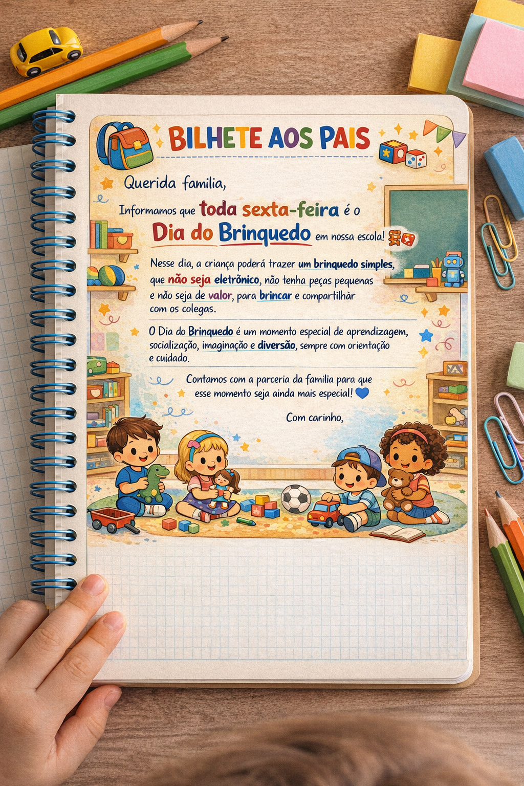 BILHETE-DIA DO BRINQUEDO
