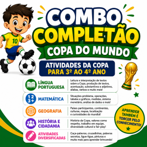 ATIVIDADES DA COPA DO MUNDO 2026