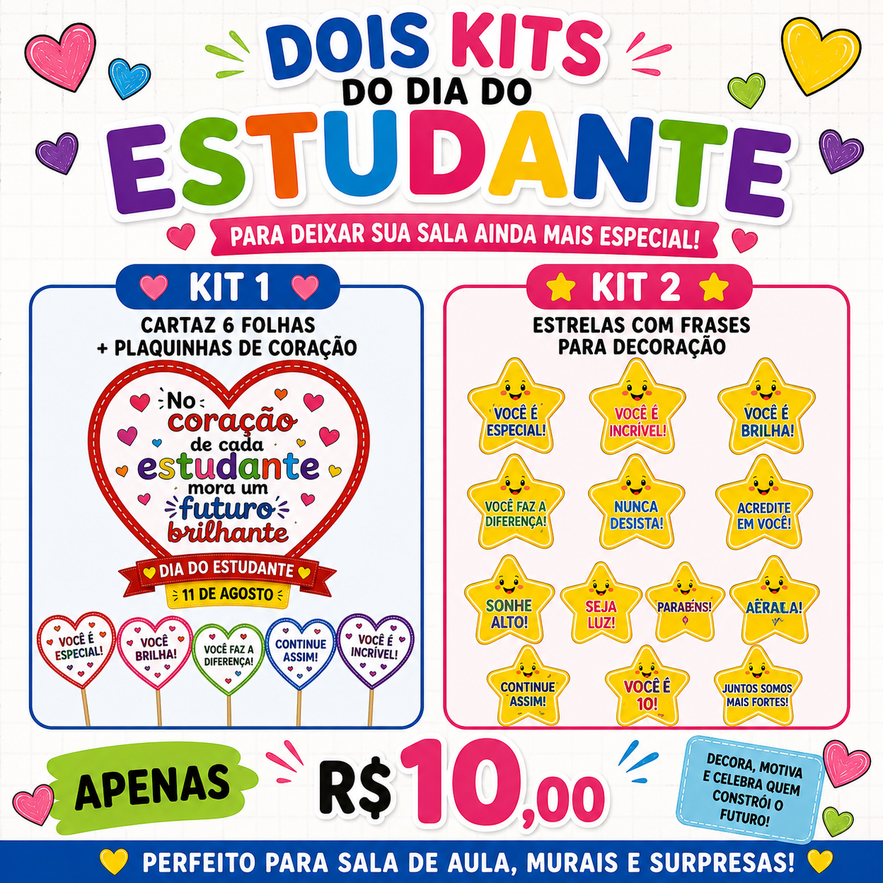 COMBO -DIA DOS ESTUDANTES