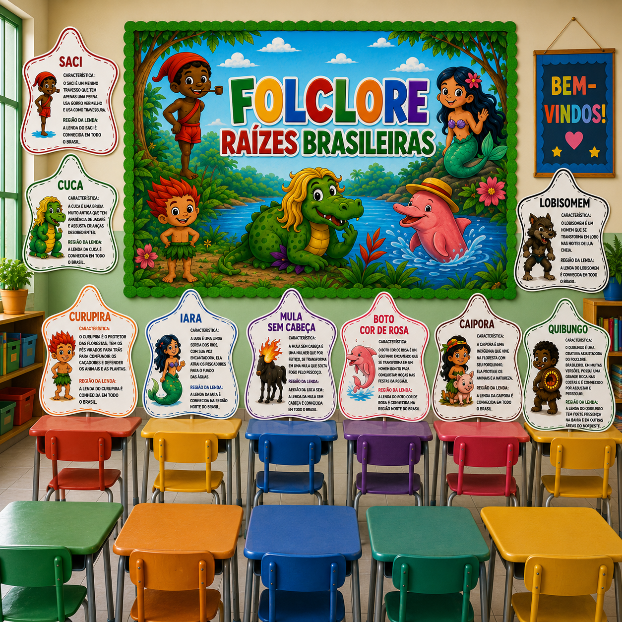 CARTAZ -FOLCLORE E LENDAS