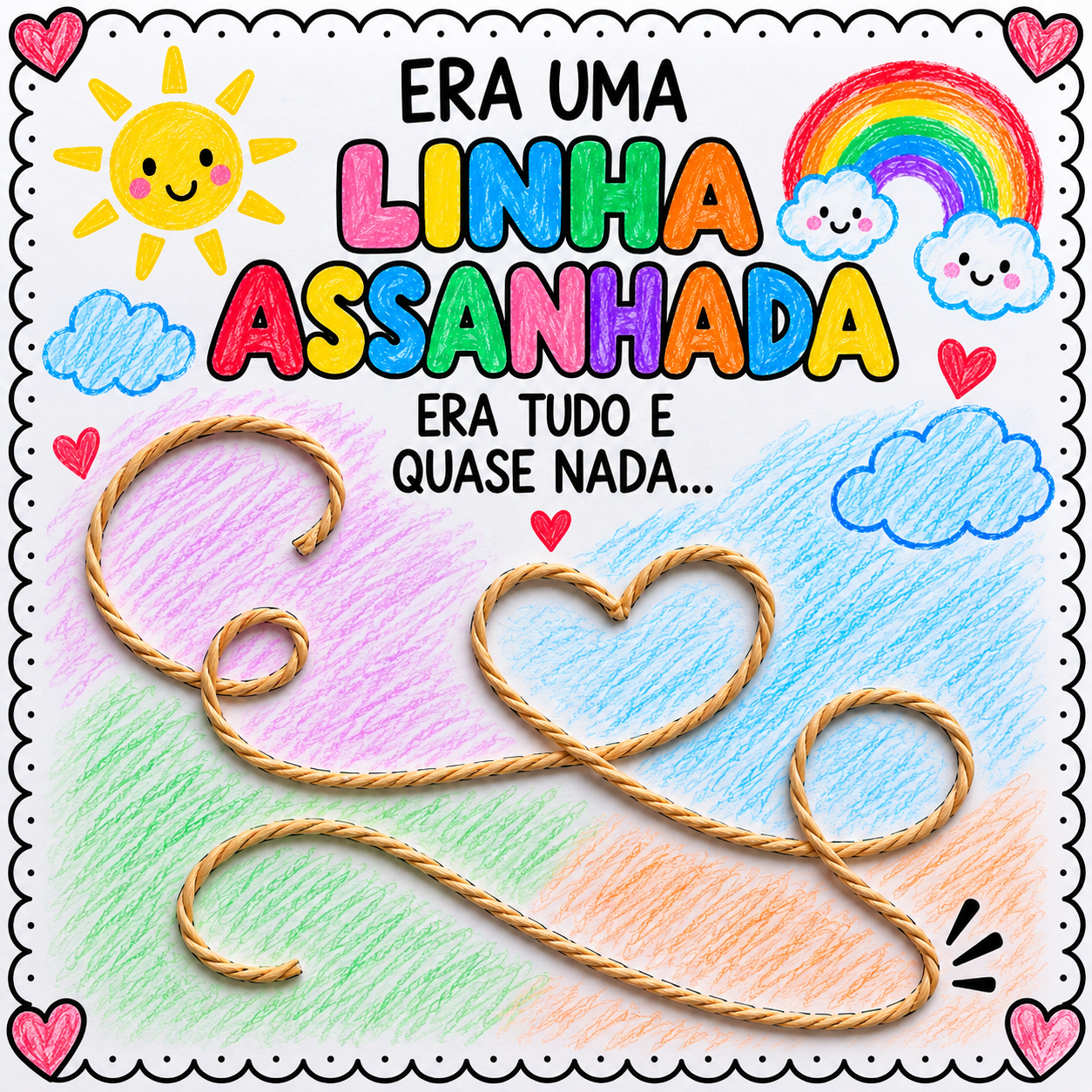 POEMA A LINHA ASSANHADA